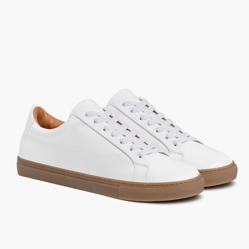 Men's Legacy Low Top In White Leather - Thursday Boot Company