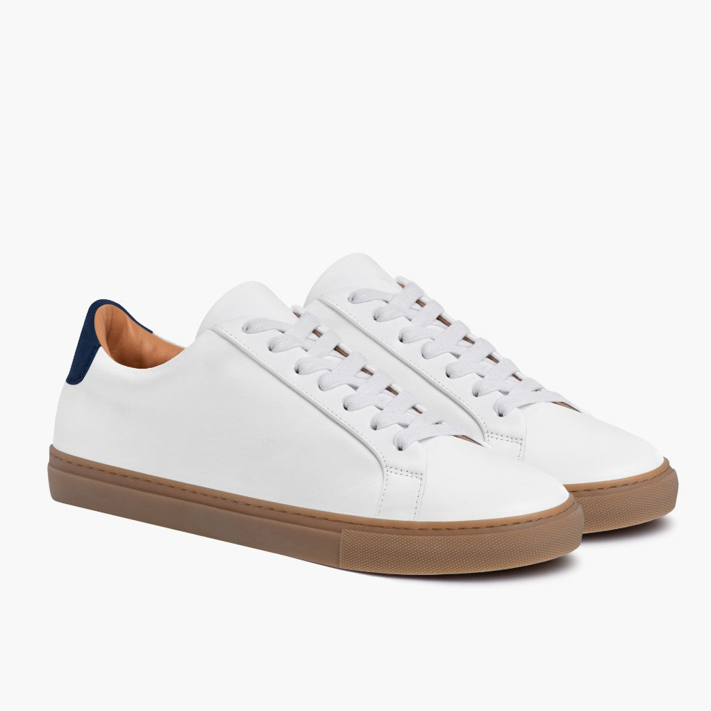 Men's Legacy Low Top In White Leather Thursday Boot Company