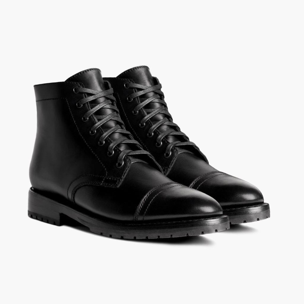Thursday Boots Men's Combat Boots With Zipper Ankle Shoes