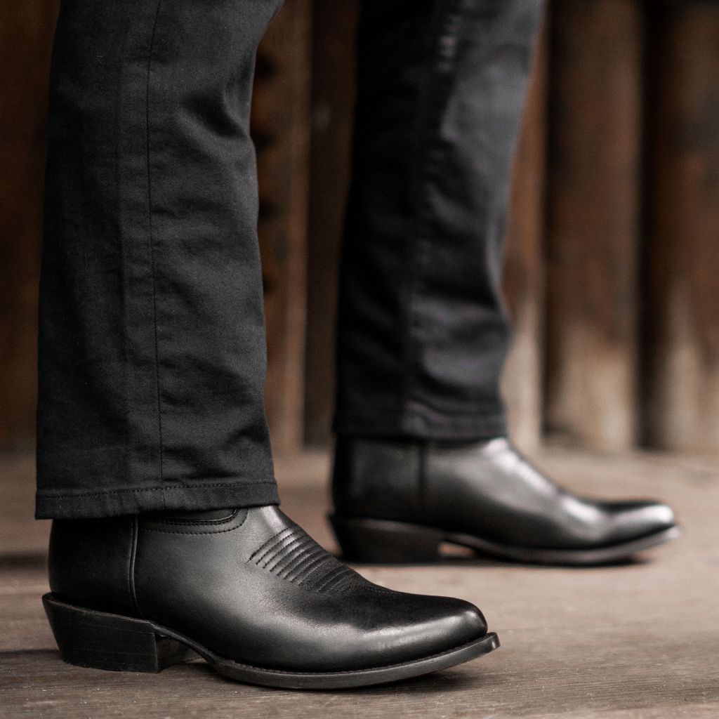 Leather Cowboy Boots For Men Factory Sale | bellvalefarms.com
