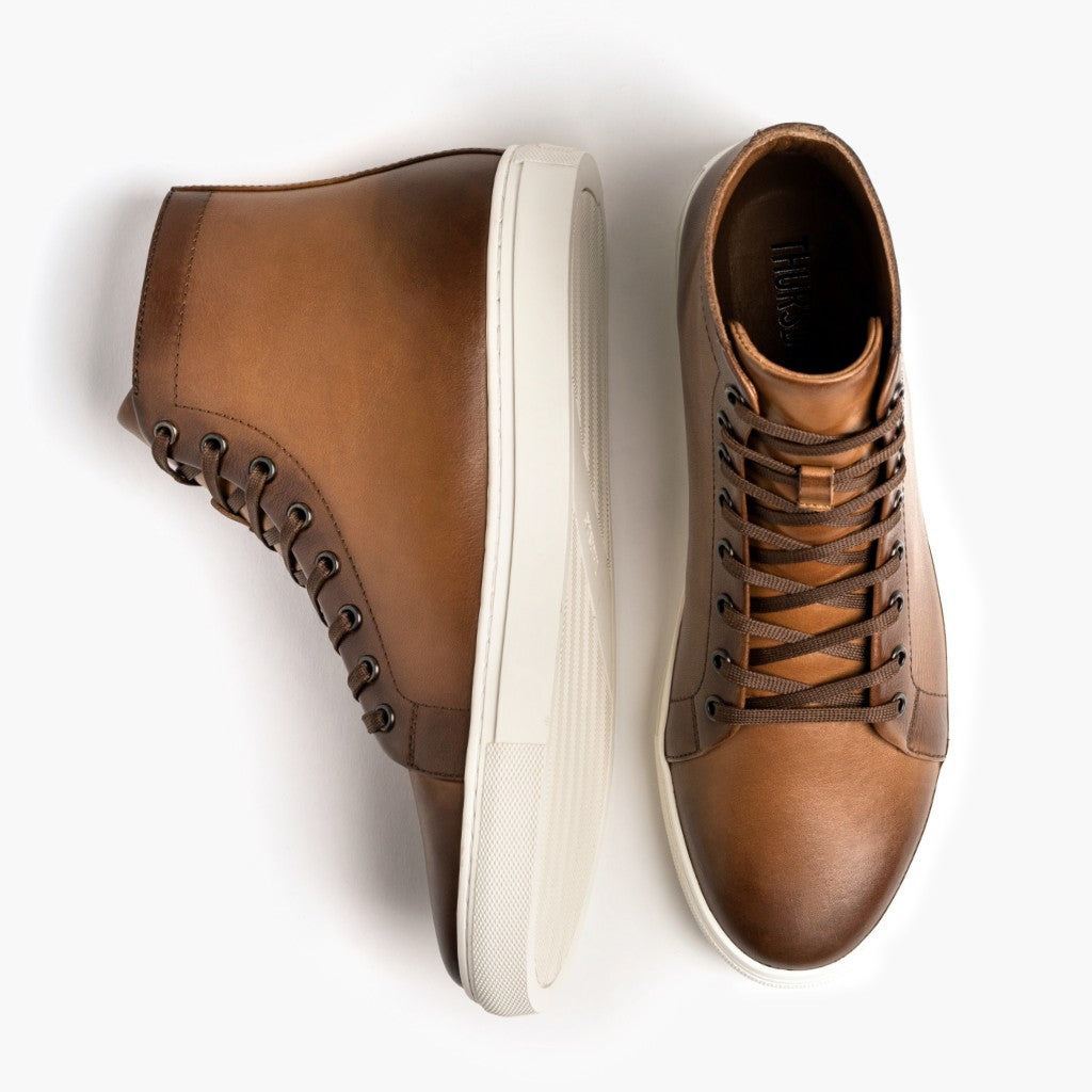 Men's Brown Solid Lace Up Sport Shoe