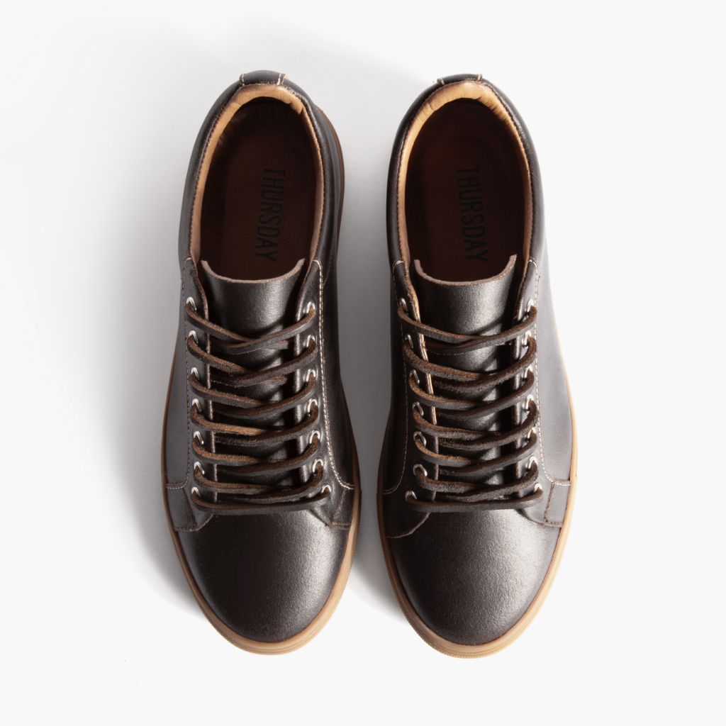 Thursday Boot Co Everyday Premier Low Top Sneakers Cacao Brown Leather Size 12.5 Early Impressions: Thursday main image 3