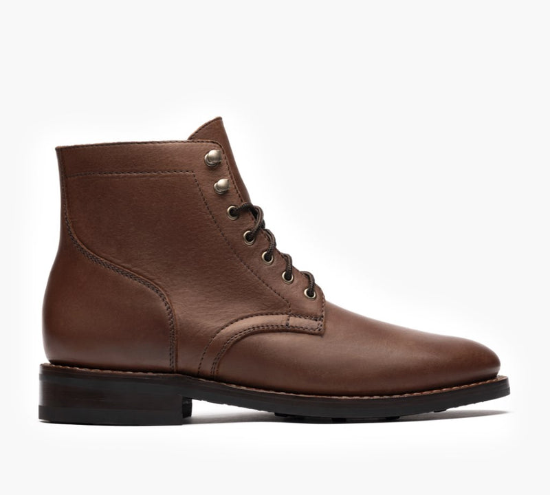 Men's President Lace-Up Boot In Tobacco - Thursday Boot Company