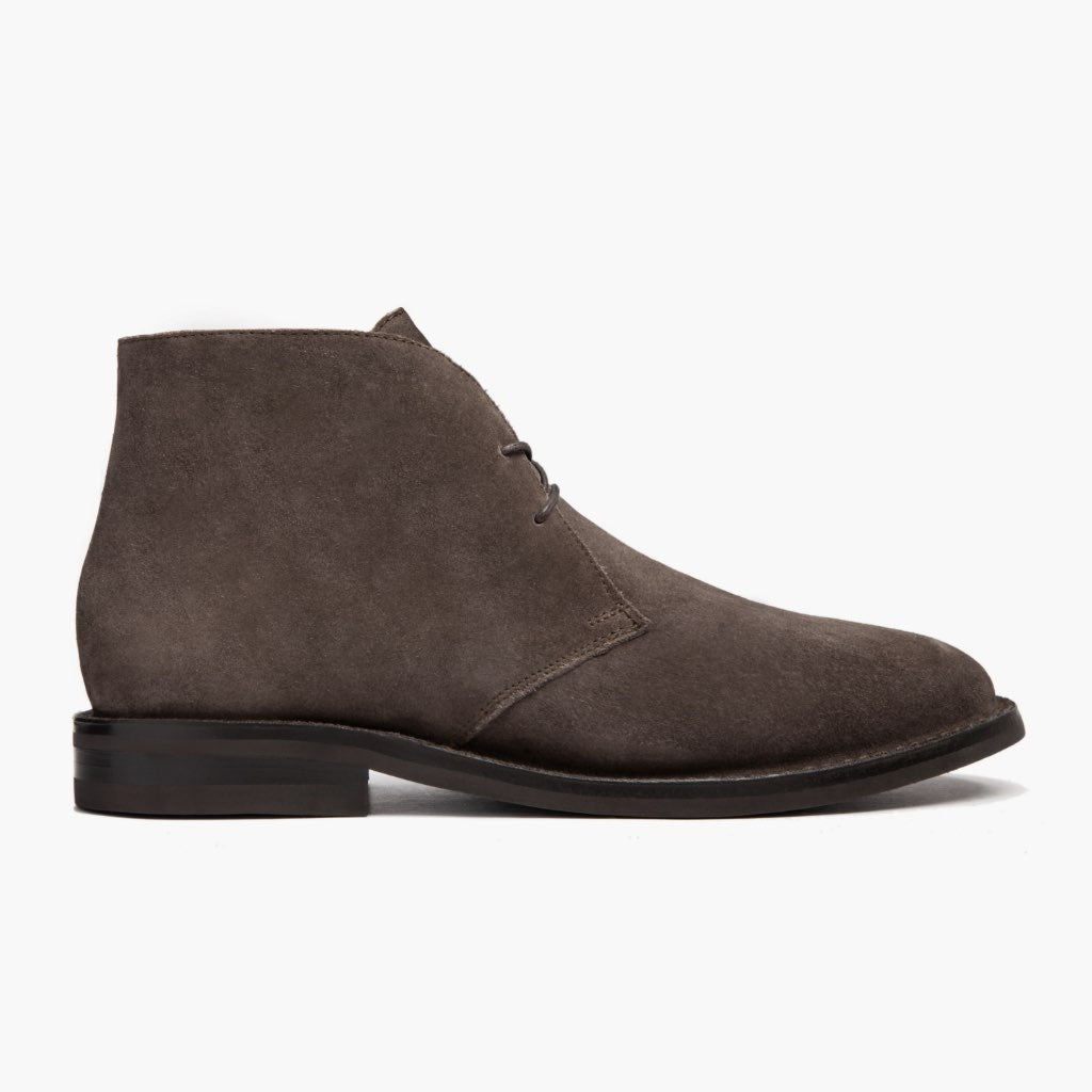 Men's Scout Chukka Boot In Ash Grey Suede Thursday Boot Company