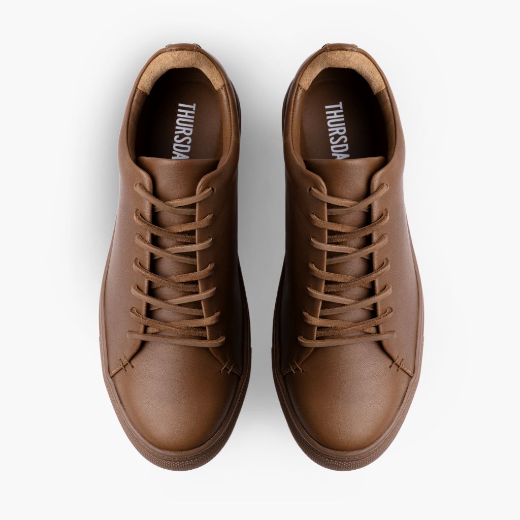 Men's Premier Low Top In Brown 'Hickory' Leather - Thursday Boot