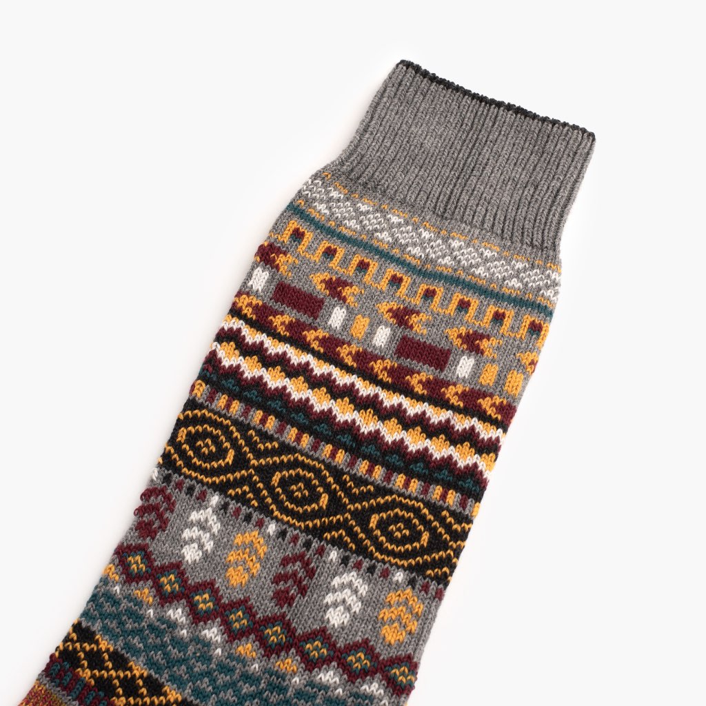 g*o様 04☆SALSATION 新品 ニットグローブ ☆サルセーション Men's Sodello Giza Sock in Grey - Thursday Boot Company