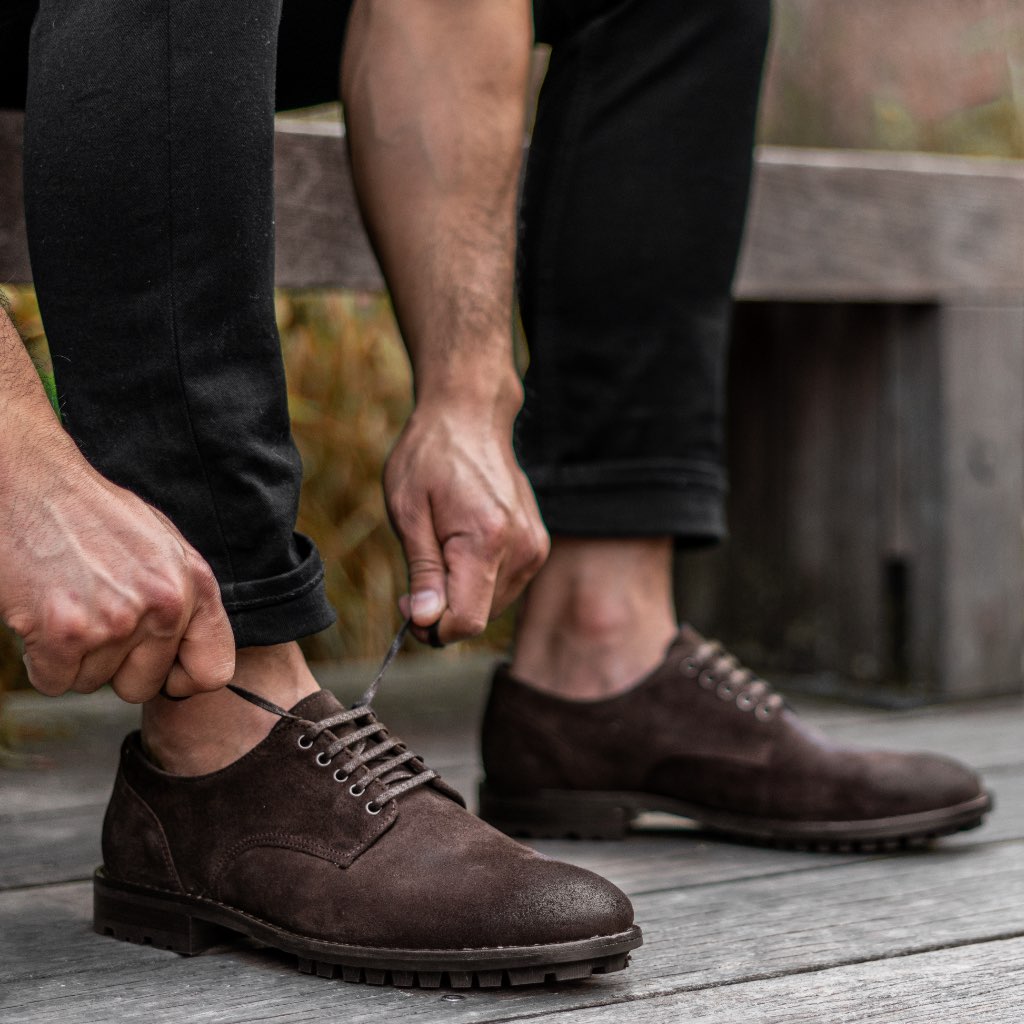 Men's Odessa | Waxed Charcoal 10