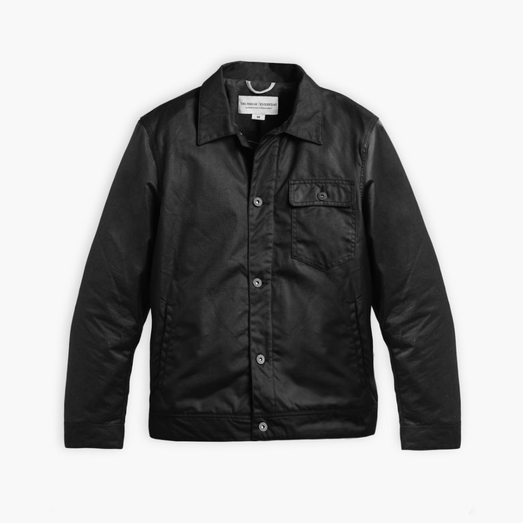 Black Sportpursuit Raging Bull Waxed Field Jacket Men's Black Waxed ...