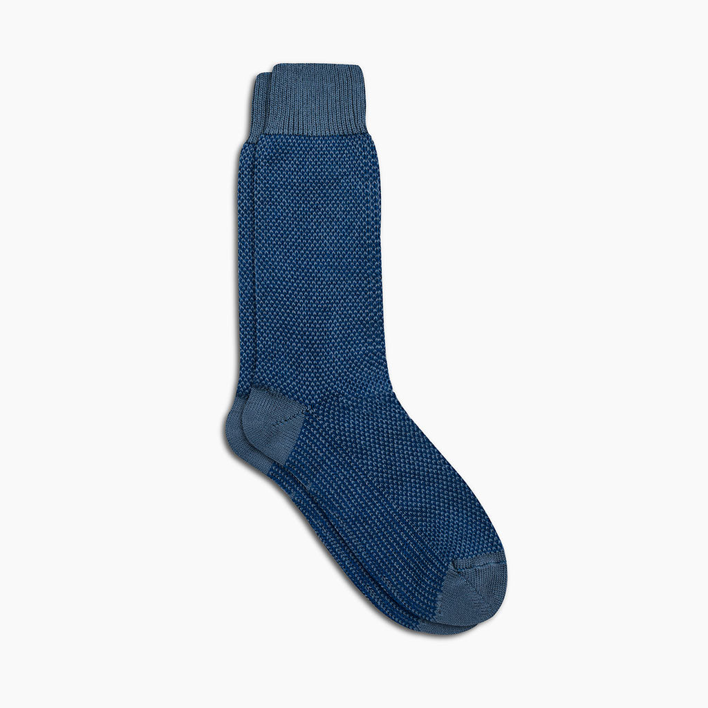 Sodello Birdseye Sock | Neptune