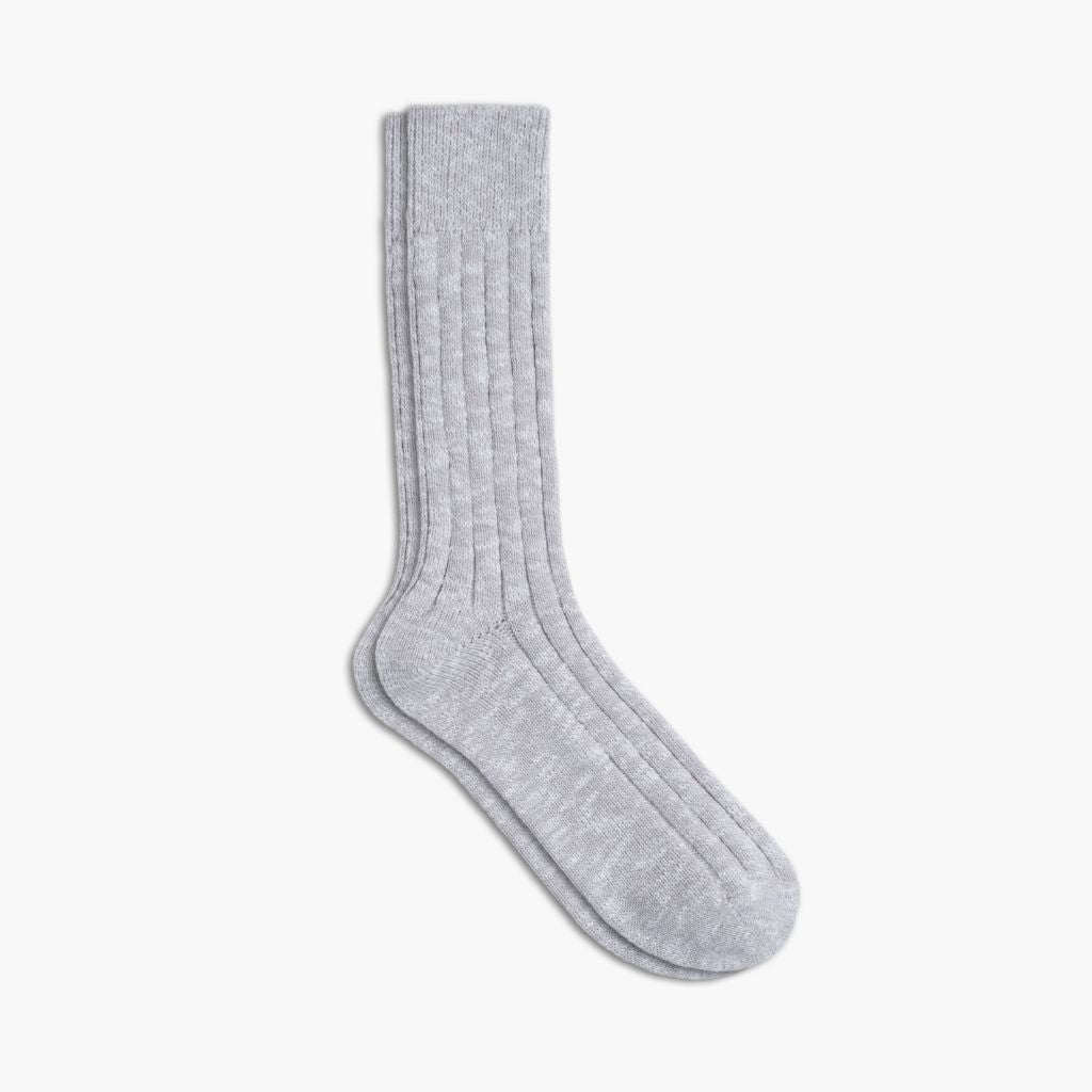 Men's Sodello Classic Boot Sock in Heather Grey - Thursday