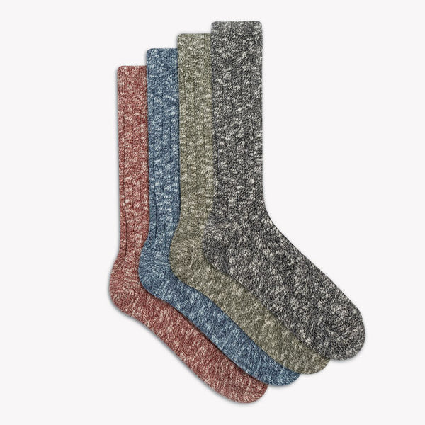 Men's Classic No Show Sock - 4-Pack by Thursday Boot Company