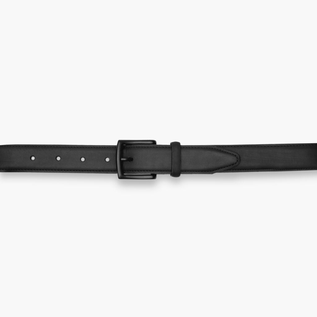 Women's Classic Leather Belt In Black Matte - Thursday Boot Company