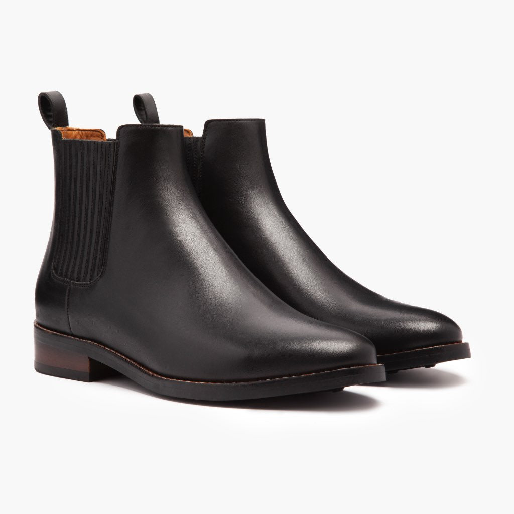 Black Chelsea Boots for Men, Full Leather Chelsea Boots