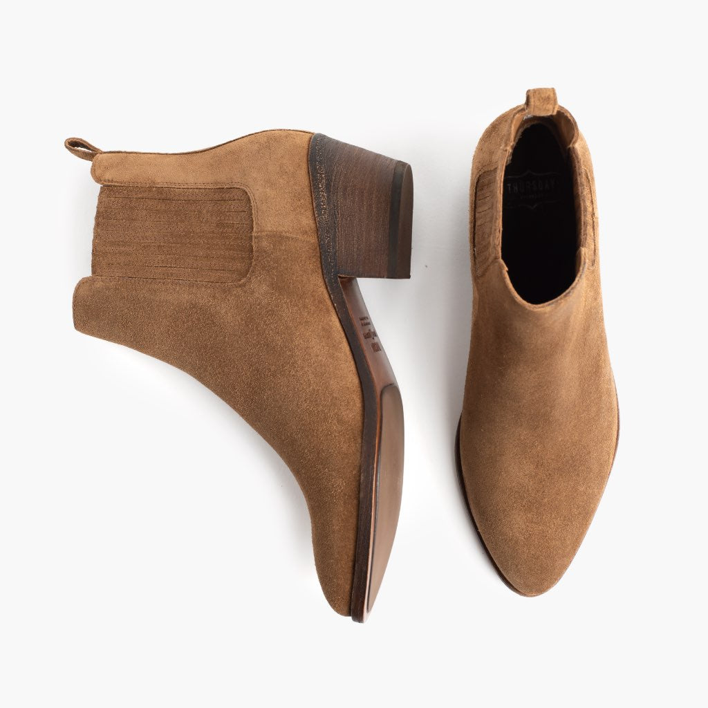 Cheap brown outlet booties