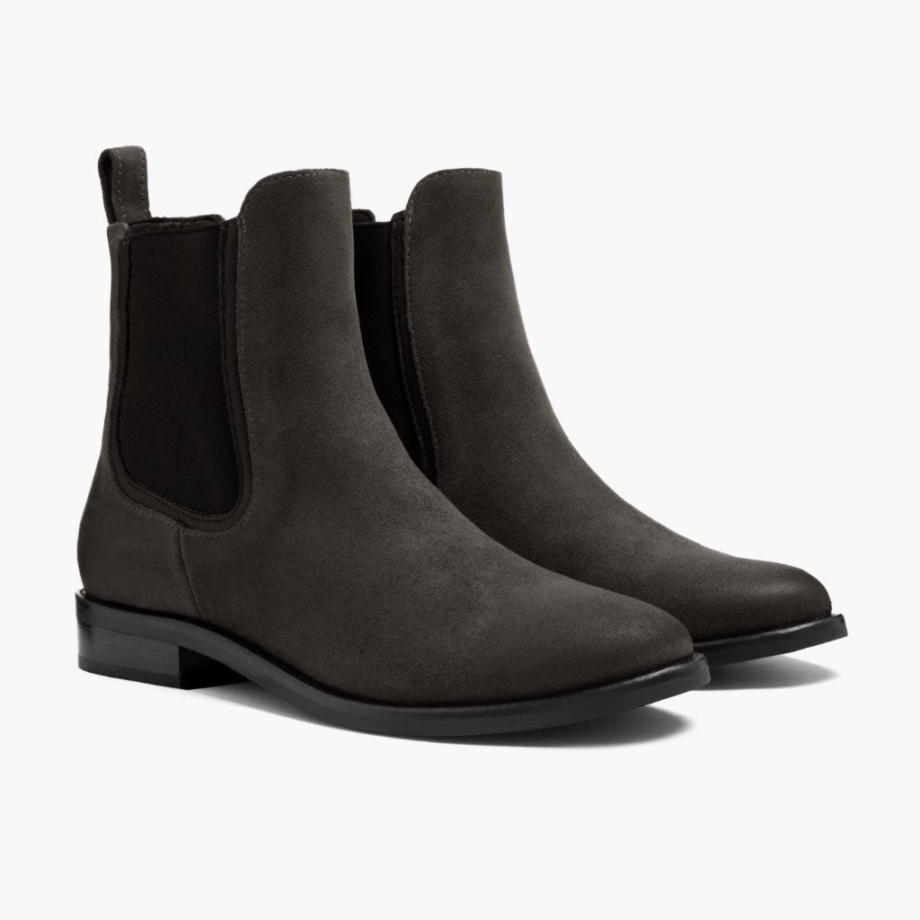 Chelsea Boot Shadow Grey Suede - Boots