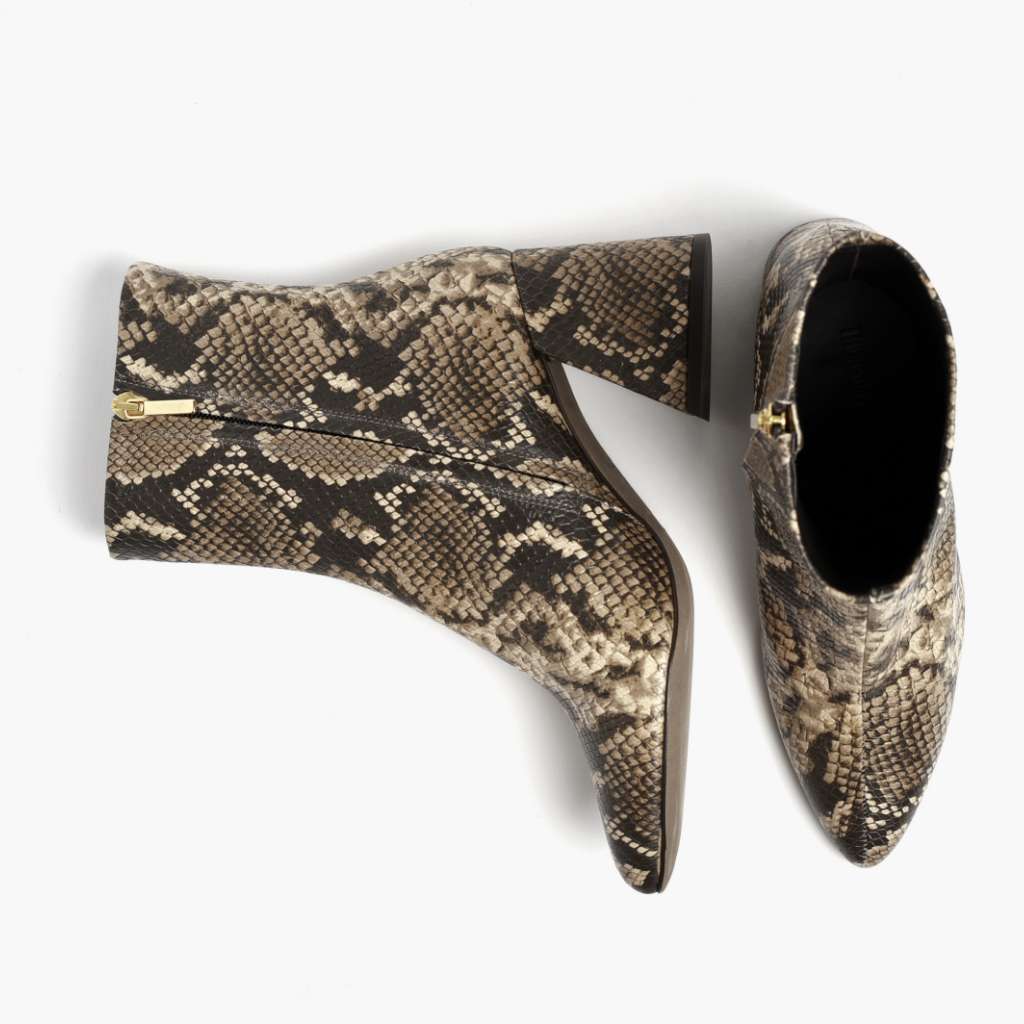 Thursday Boot Company deals Heartbreaker Italian Snake Print Leather Boots - Size 8