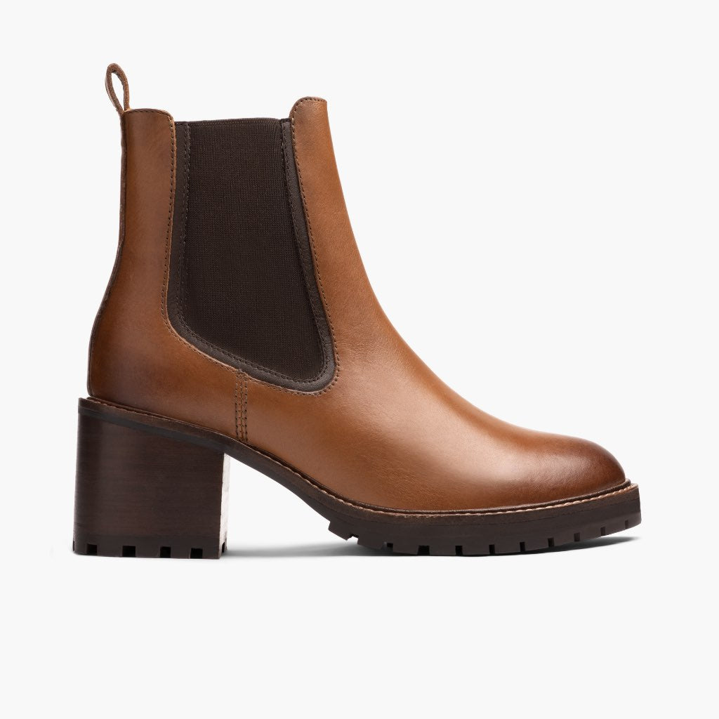 Thursday Boot Company Women's Toffee Leather Knockout Chelsea Size 5.5 Thursday Boot Company Women's Toffee Leather Knockout Chelsea Size 5.5