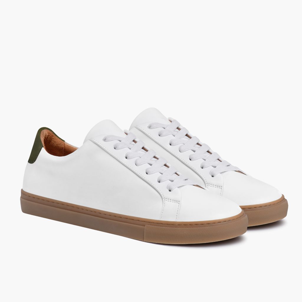 Women’s Legacy Low Top In White Leather - Thursday Boot Company