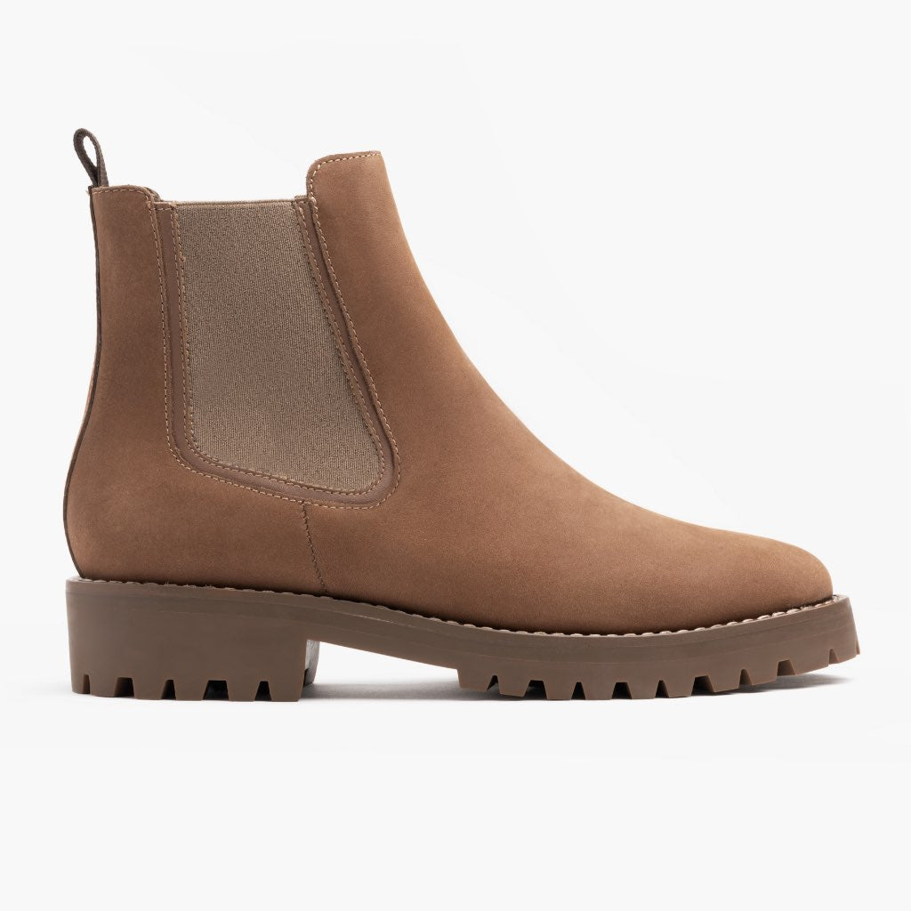 Nubuck chelsea hot sale boots womens