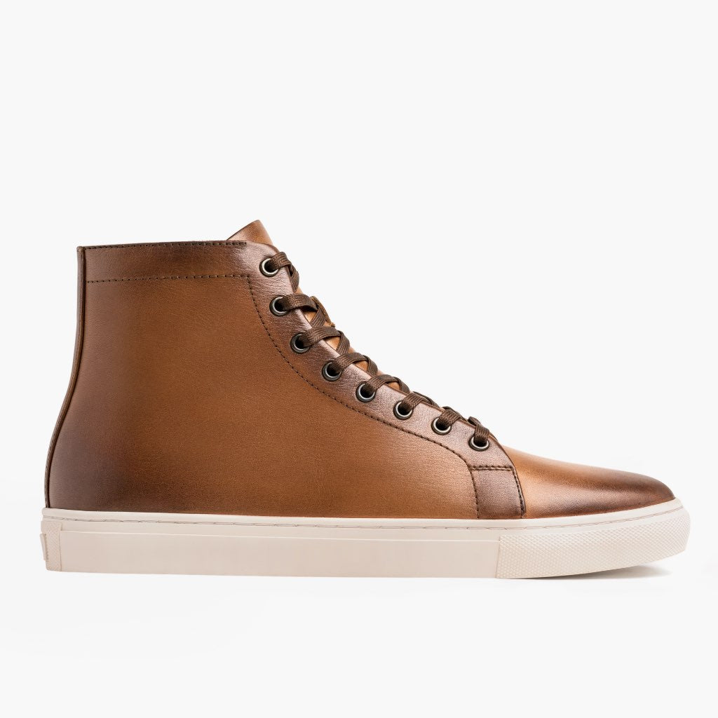 High top leather shoes womens Clearance