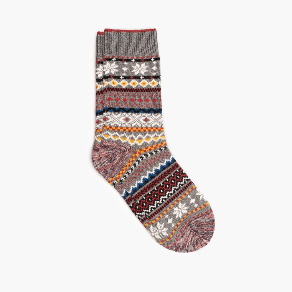 Women's Sodello Norwegian Sock in Heather Grey - Thursday Boot Company