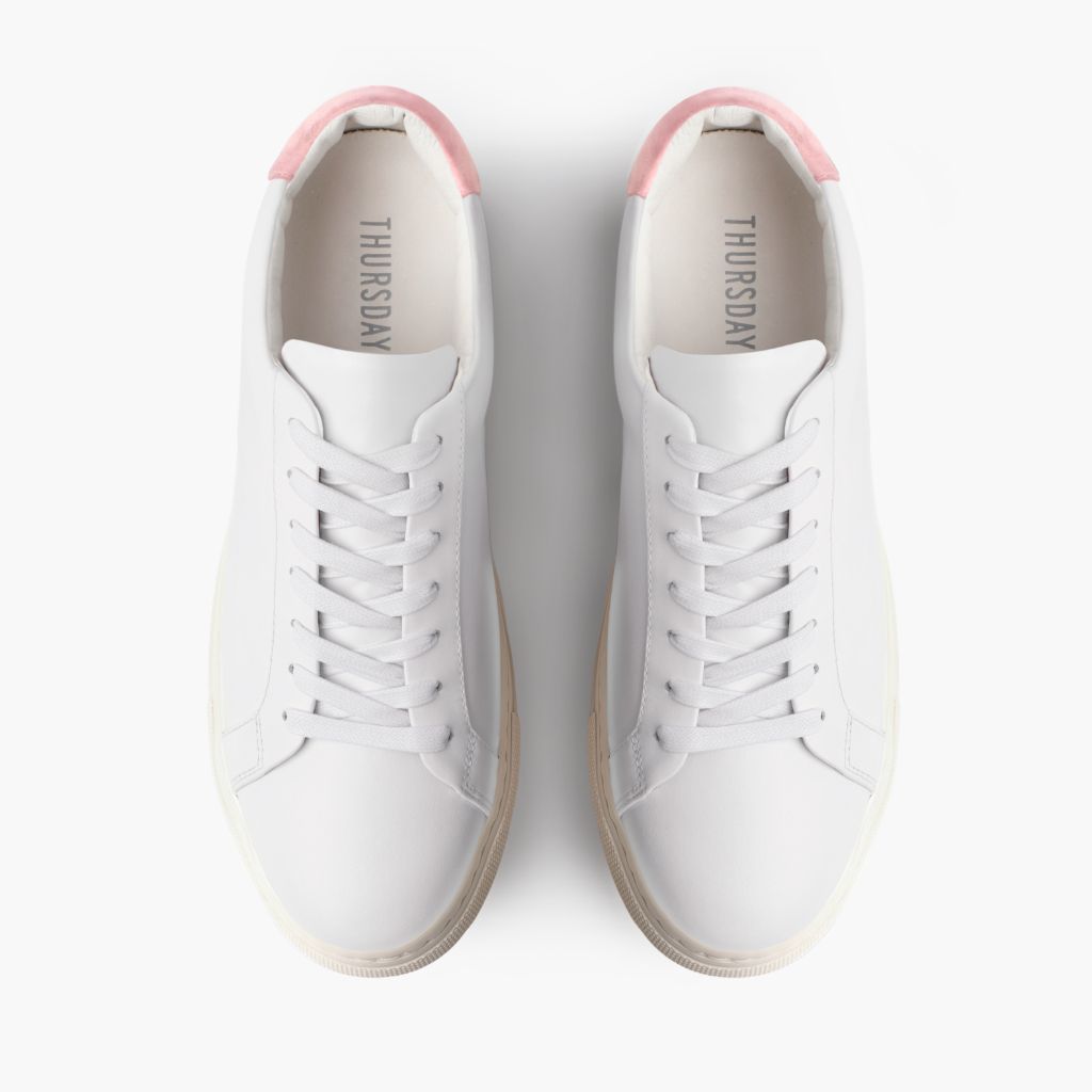 Women's Premier Low Top In Light Pink Blush Leather - Thursday