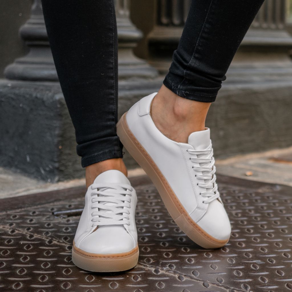 Women's Legacy Low Top In White Leather Thursday Boot Company