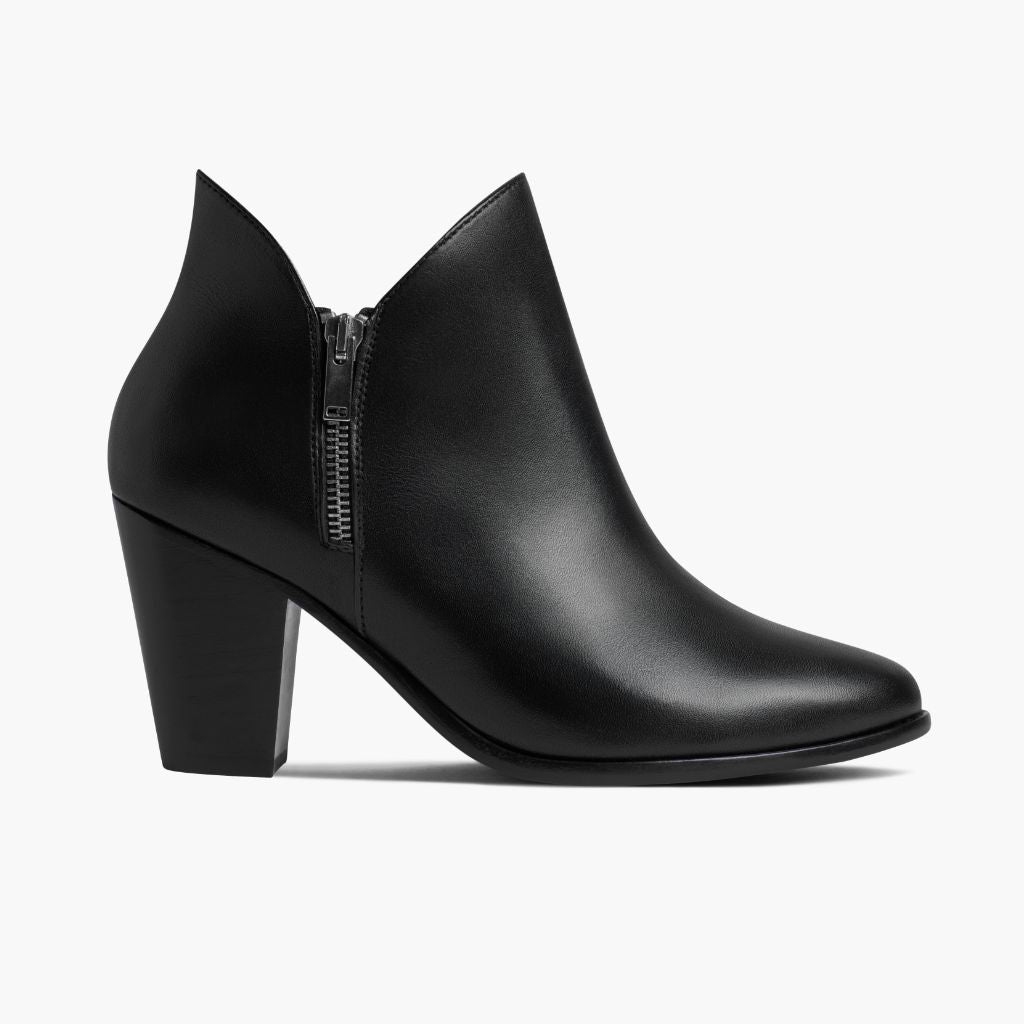 Women's ankle boot in black leather | GUCCI® US