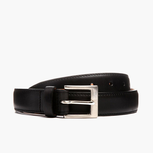 Women's Circle Belt In Black Leather - Thursday Boot Company