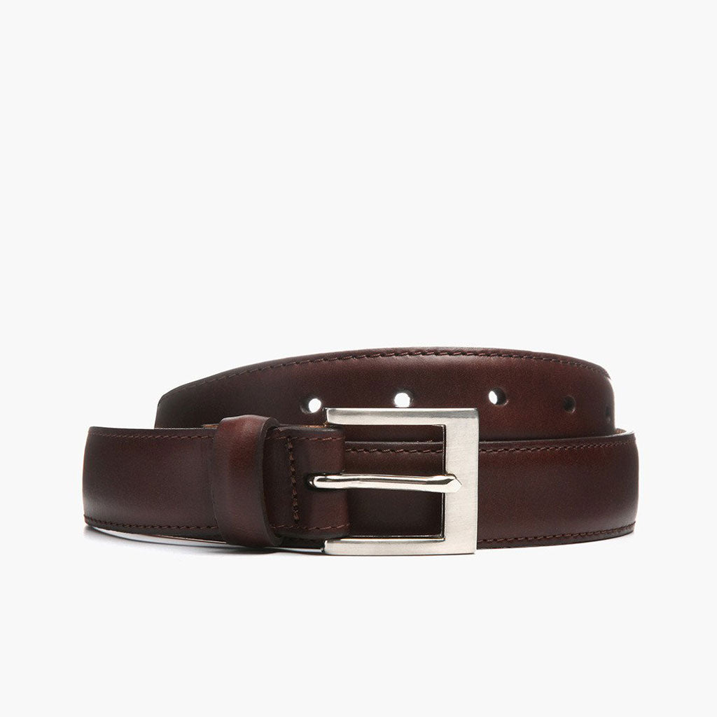Men's Classic Leather Belt In Brown - Thursday Boot Company