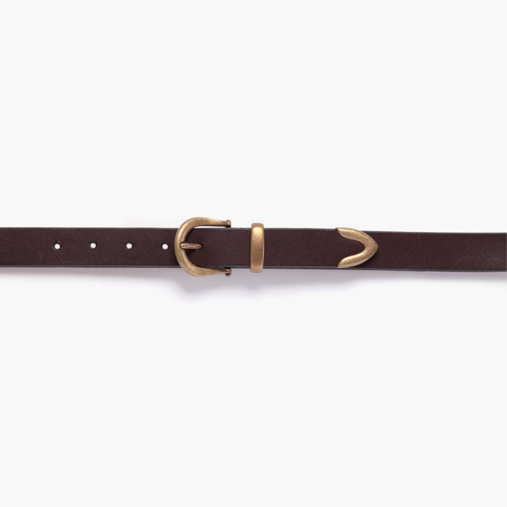 Women's Western Leather Belt In Brownby Thursday Boot Company Women's Western Leather Belt In Brownby Thursday Boot Company