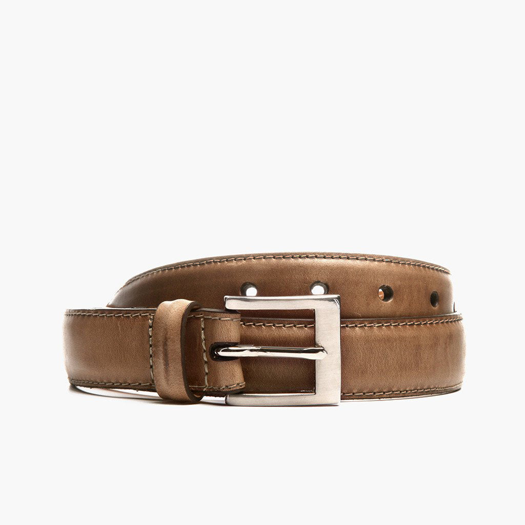 Men s Classic Leather Belt Natural Chromexcel