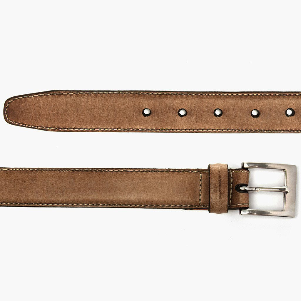Ashland Leather Co. | Horween Leather Belt for Men - Brown Chromexcel Natural CXL - 36