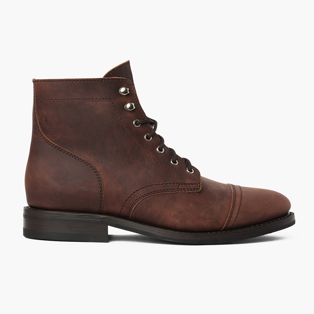 Men's Captain Lace-Up Boot In Arizona Adobe Thursday Boot Company